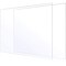 Clear Acrylic Sheet, 3mm Sign for Crafts Supplies (12 x 12 in, 2 Pack)
